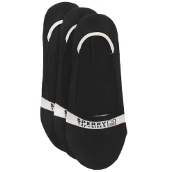 Sperry Men's SOLID Black Invisible Liner - 3