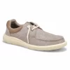 Sperry Mens Captains Moc Chambray Boat Shoe - Khaki