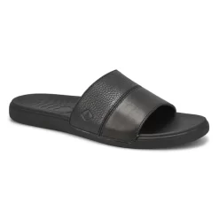 Sperry Mens Plushwave Dock Slide Sandal - Black