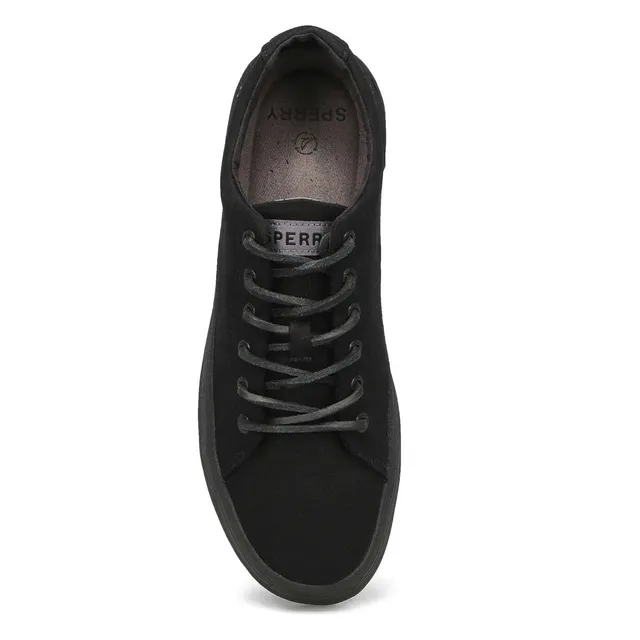 Sperry Mens SeaCycled Striper II Sneaker - Black 2 Sperry Mens SeaCycled Striper II Sneaker - Black - Image 2