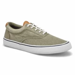 Sperry Mens SeaCycled Striper II Sneaker - Olive