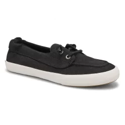 Sperry Womens Lounge Away 2 Boat Shoe - Black